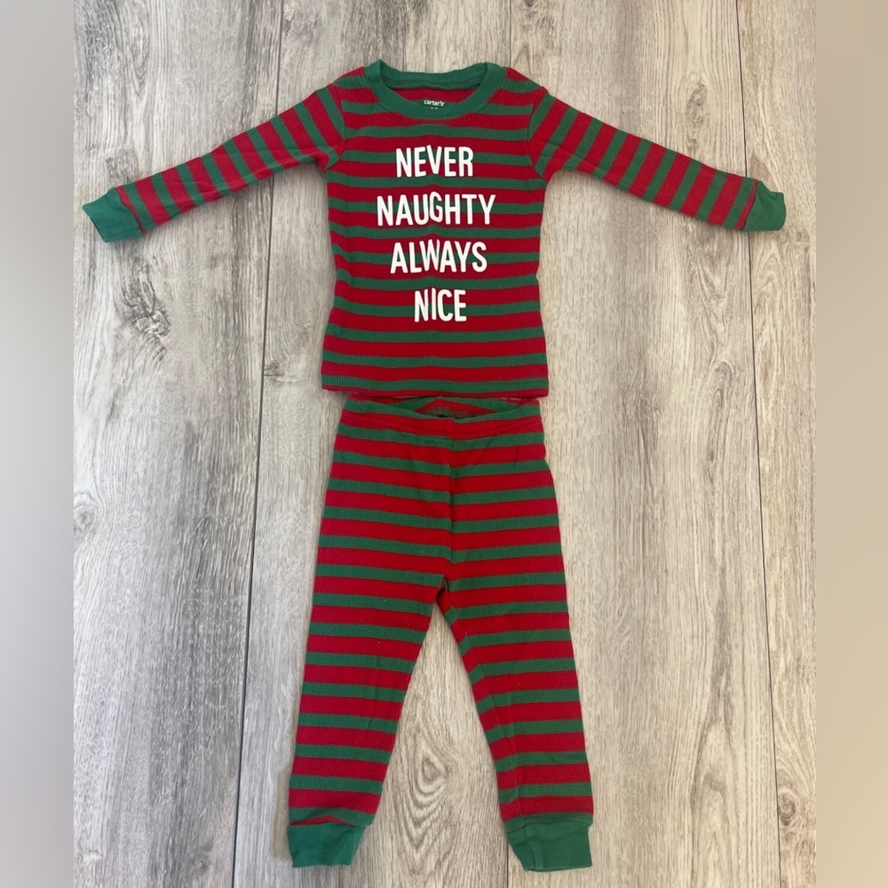 Carter's 12 Month Christmas Pajamas